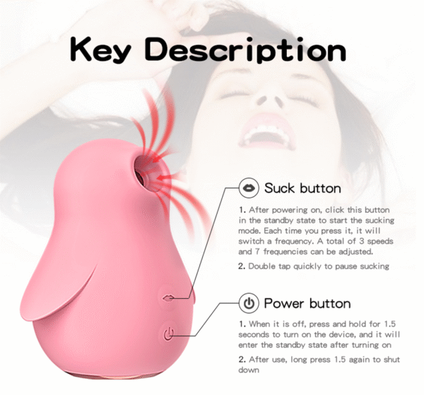Penguin sucking toys Nipple and clitoris sucking toys - 图片 9