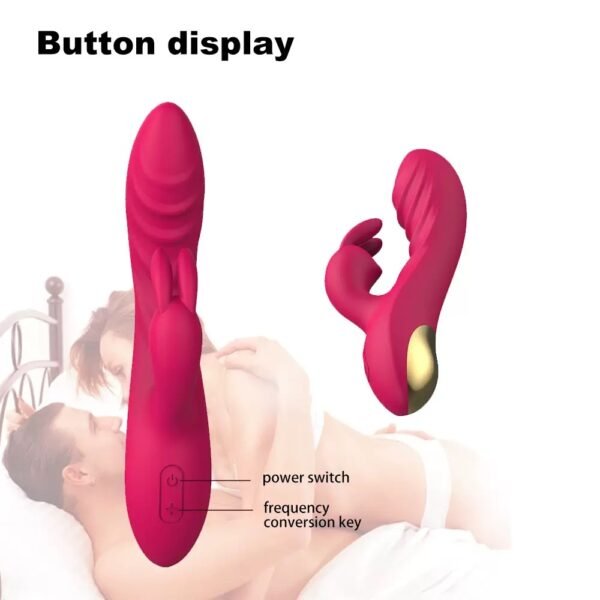 Rabbit vibrator AV stick G-spot vibrator clitoral masturbation - 图片 4