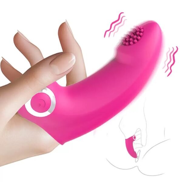 Fingertip vibrator 10 modes Female masturbation products - 图片 4