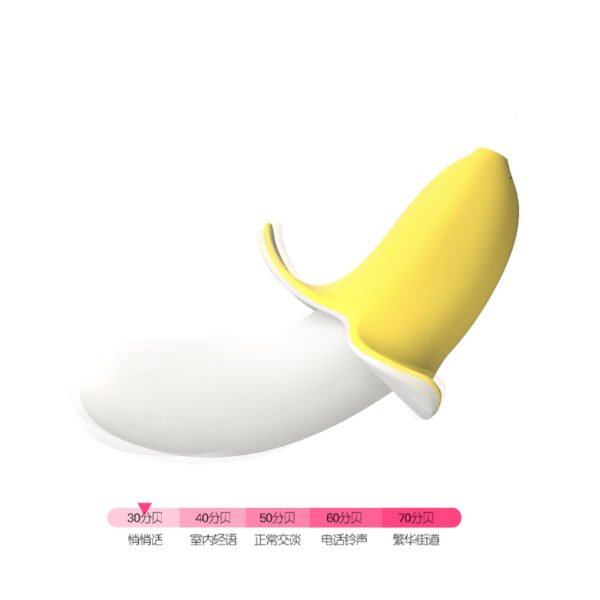 Satisfying female clitoral stimulation soft silicone fruit sex toy dildo g-spot banana vibrator - 图片 12