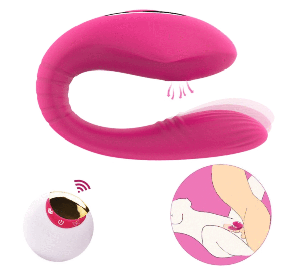 Private massager for men and women Wireless remote control sucking G-spot massage masturbator