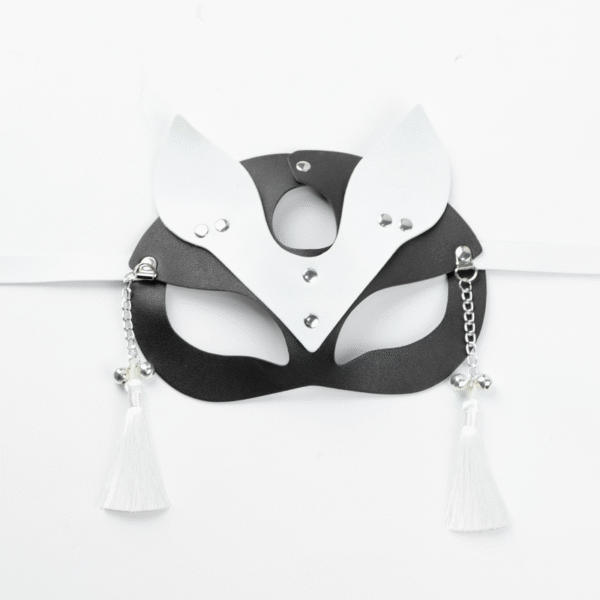 BDSM leather mask – full face fetish head covering for role play and bondage - 图片 4