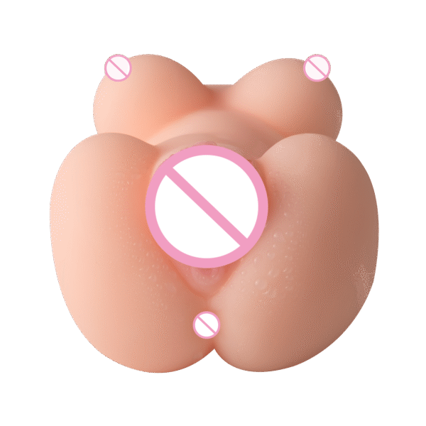 Silicone Male Masturbator With Vaginal Mold Structure Adult Sex Device - 图片 4