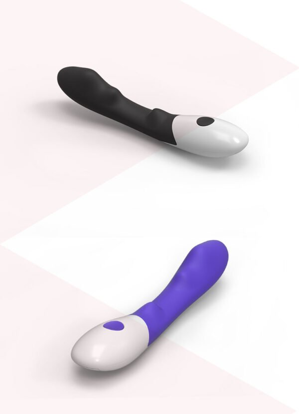 Medical Silicone Vibrator - G-spot Penetration Stimulation - 10 Vibration Massagers Female G-spot Vibrator Silicone Adult Toys - 图片 3