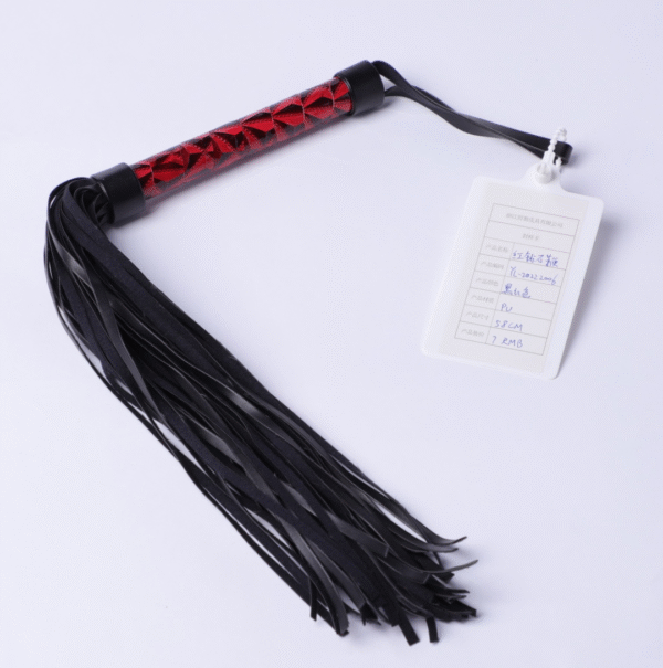 Adjustable Leather BDSM Whip - Sensual Whipping Leather Whip - 图片 3