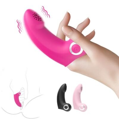 Fingertip vibrator 10 modes Female masturbation products