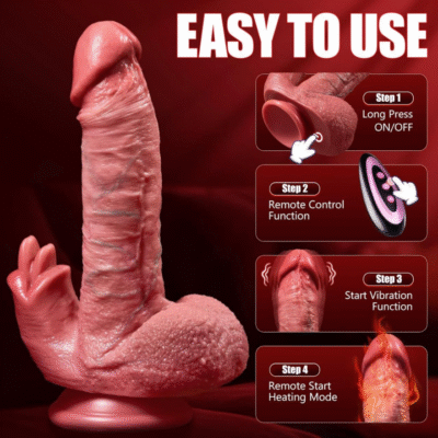Dildo Clitoral Massage G-spot Dildo 10-speed Vibration Intelligent Heating