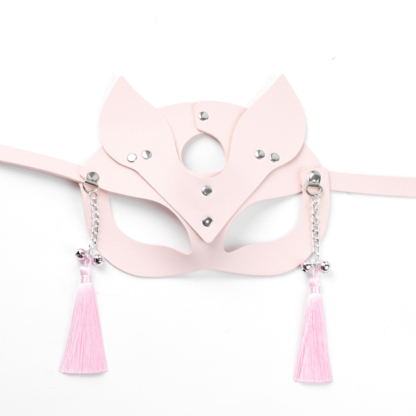 BDSM leather mask – full face fetish head covering for role play and bondage - 图片 3