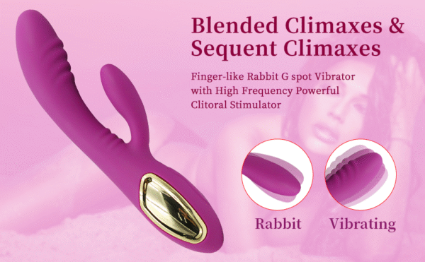 Vibrator female sex toys, female clitoral G-spot anal stimulator, with 10 powerful vibration modes, waterproof powerful vibrator - 图片 8