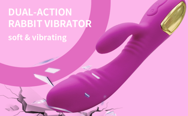 Vibrator female sex toys, female clitoral G-spot anal stimulator, with 10 powerful vibration modes, waterproof powerful vibrator