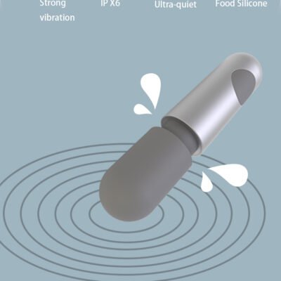 Massage stick Wireless massage stick Handheld silicone massager Small massage stick With 10 vibration frequencies