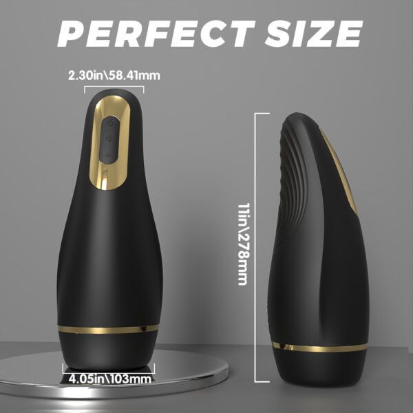 Clamping suction aircraft cup fully automatic internal intelligent adjustable size aircraft cup for male masturbation - 图片 3
