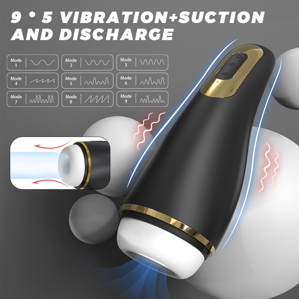 Clamping suction aircraft cup fully automatic internal intelligent adjustable size aircraft cup for male masturbation