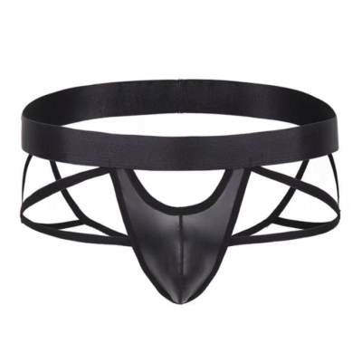 Men's T-back Sexy Underwear Mesh Transparent Hip-revealing Personalized Underwear for Gay Men