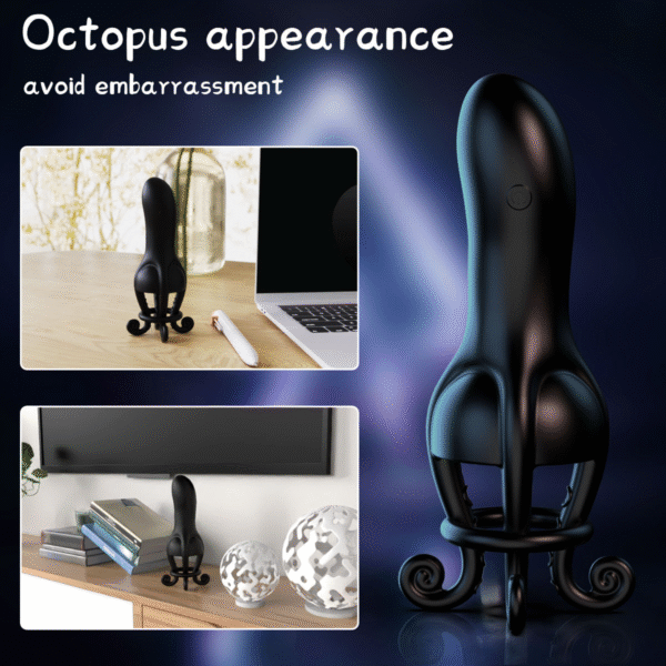 Male masturbation tongue licking vibration men's penis trainer adult sex toys - 图片 3