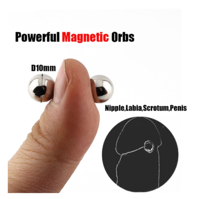Magnetic ball clamp magnetic vaginal clamp female male nipple stimulation magnetic nipple clamp alternative toys