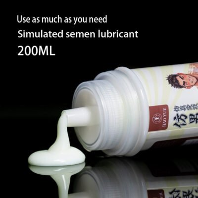 Simulated semen lubricant imitating male juice Lubricant Adult sex toys