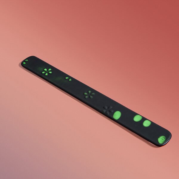Touch body temperature change color leaving imprint sp cherry blossom ruler massage stick SM fun fun toy couple - 图片 3