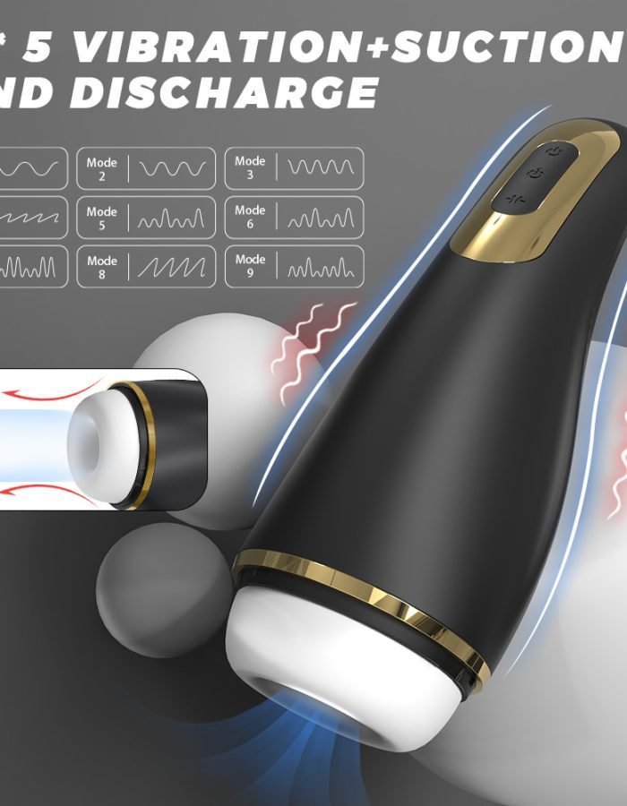 Clamping suction aircraft cup fully automatic internal intelligent adjustable size aircraft cup for male masturbation