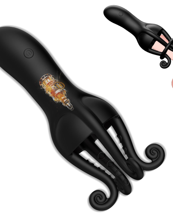 Male masturbation tongue licking vibration men’s penis trainer adult sex toys